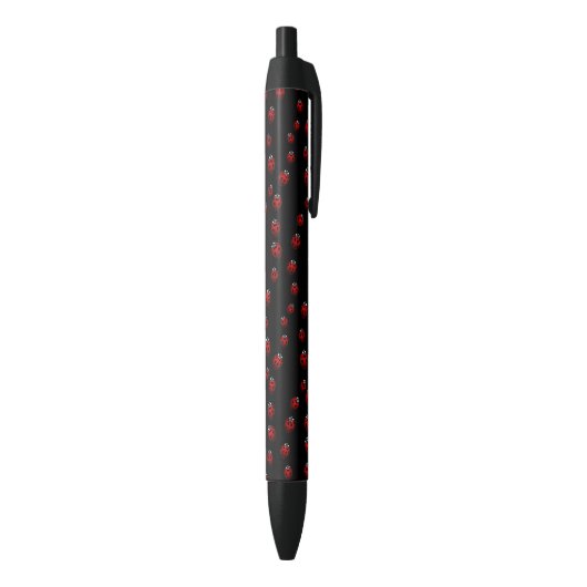 Noir Stylo Ladybug/Ladybird (Bas (Vertical))