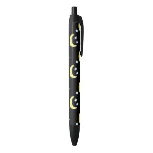 Noir Stylo Lune (Noir & Jaune Doux)