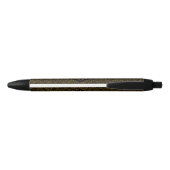 Noir Stylo Luxe Arabesque Or Andalou (Dos)