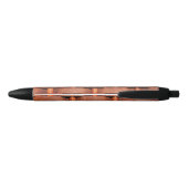 Noir Stylo métallique rouillé (Dos)