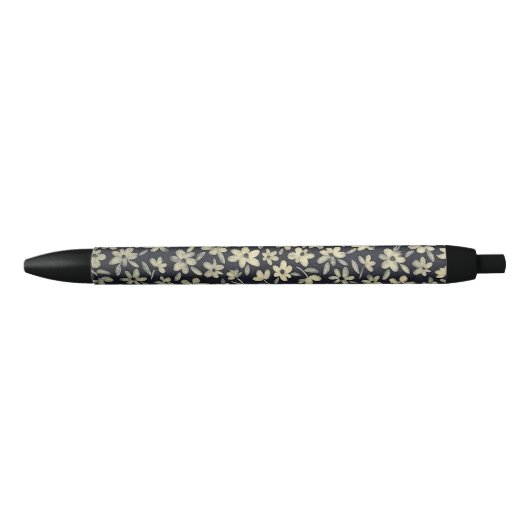 Noir Stylo Mon jardin bleu foncé (Devant)