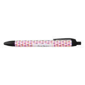 Noir Stylo Motif de coeur Ombre (Haut)