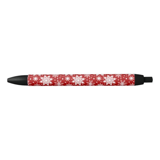 Noir Stylo Motif sans couture (Devant)