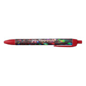 Noir Stylo mousseux rouge foncé (Bas)