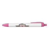 Noir Stylo numérique Pink Dog (Haut)