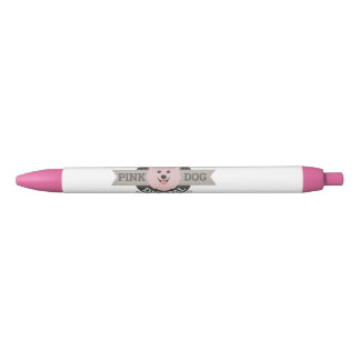 Noir Stylo numérique Pink Dog