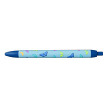 Stylo Papillon Avec Motif De Papillons