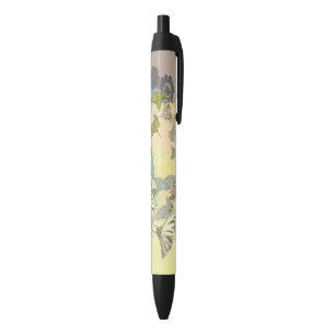 Noir Stylo Papillon Tigre