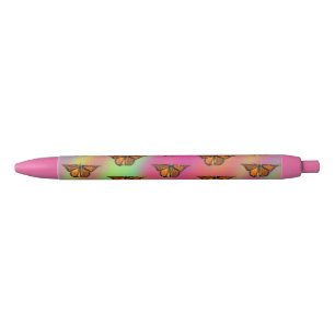 Noir Stylo Papillons