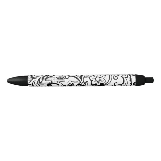 Noir Stylo Personnalisé (Devant)