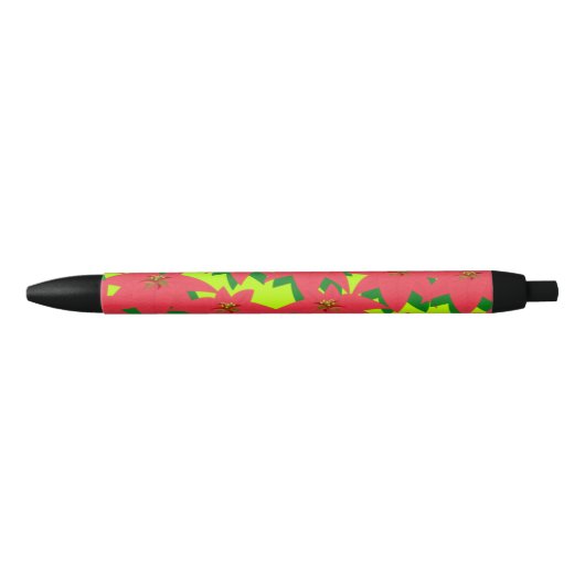 Noir Stylo personnalisé (Devant)