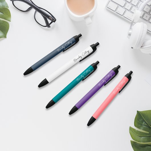 Noir Stylo personnalisé