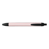 Noir Stylo personnalisé au nom de l'employé avec logo | (Dos)