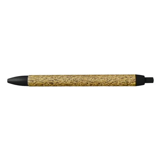 Noir Stylo personnalisé Bananes (Devant)