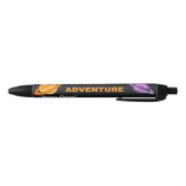 Noir Stylo personnalisé d'aventure dans l'espace extra- (Bas)