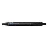 Noir Stylo personnalisé d'aventure dans l'espace extra- (Dos)
