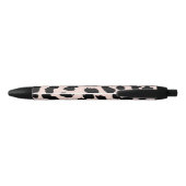 Noir Stylo personnalisé Leomuster (Dos)