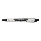 Noir Stylo personnalisé par chevron fait sur commande (Bas)