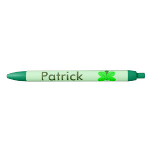 Noir Stylo personnalisé Saint Patrick's Day