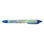 Noir Stylo Planche de Surf Bleue (Bas)
