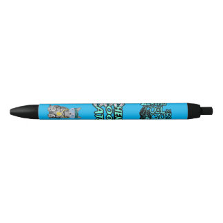 Noir Stylo pour chats cool