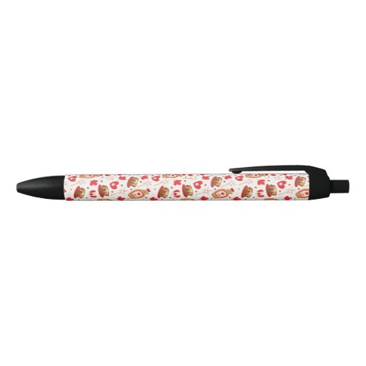 Noir Stylo pour la fête du Canada (Haut)