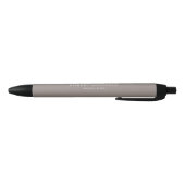Noir Stylo professionnel élégant Brown Monogramme (Bas)
