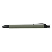 Noir Stylo Promo Vert mousse texturé - Personnalisable (Haut)