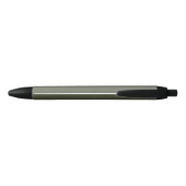 Noir Stylo Promo Vert mousse texturé - Personnalisable (Dos)
