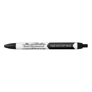 Noir Stylo promotionnel mécanique Reed