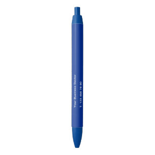 Noir Stylo Promotionnel pour Entreprise Votre Texte Inf