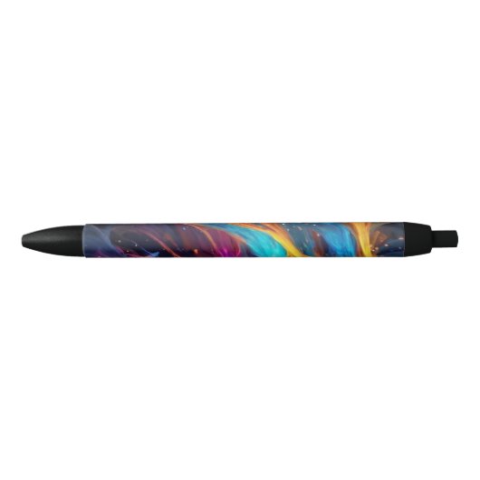 Noir Stylo Psychédélique Coloré (Devant)