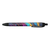 Noir Stylo Psychédélique Coloré (Bas)