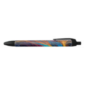 Noir Stylo Psychédélique Coloré (Haut)