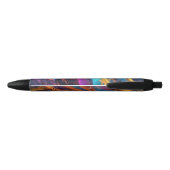 Noir Stylo Psychédélique Coloré (Dos)