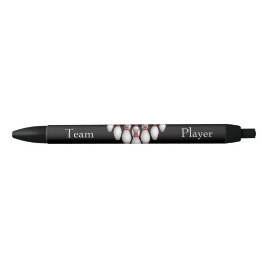 Noir Stylo (Quilles de Bowling) (Devant)