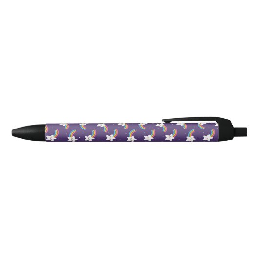 Noir Stylo Rainbow Stars (Haut)
