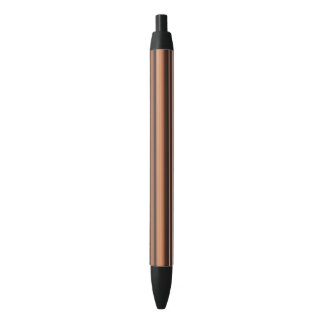 Noir Stylo rayé Brown