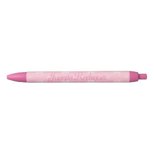 Noir Stylo Rose à flocon de neige sud-ouest Dusty
