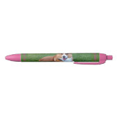 Noir Stylo rose de corgi (Bas)