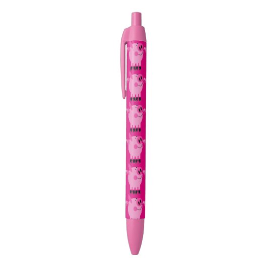Noir Stylo rose de Piggies (Haut (Vertical))