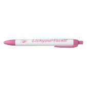 Noir Stylo rose fait sur commande d'équilibre, stylo à (Bas)