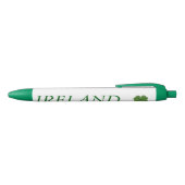 Noir Stylo Shamrock irlandais (Haut)