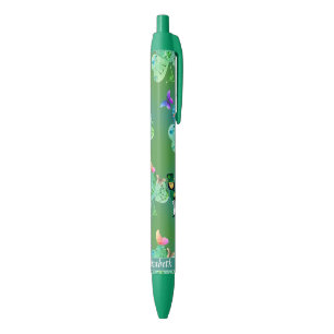 Noir Stylo Shamrock Leprechaun de St. Patrick