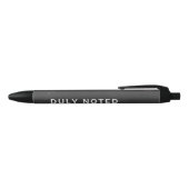 Noir Stylo Snarky | Dûment Noté (Haut)