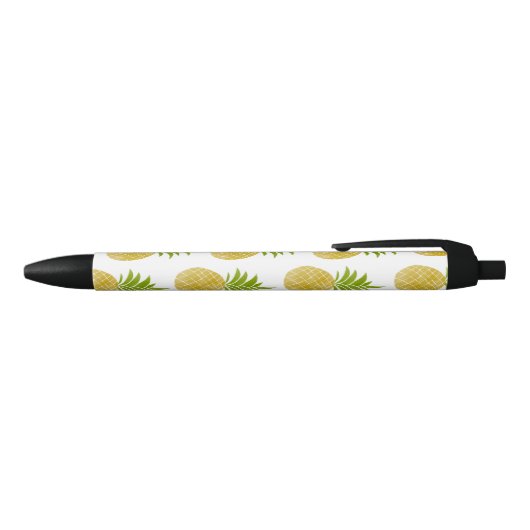 Noir Stylo snob d'ananas (Haut)
