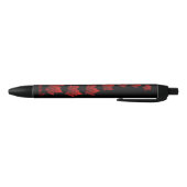 Noir Stylo Souvenir Canada Feuille d'érable (Bas)