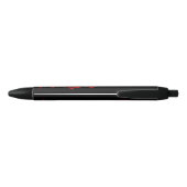Noir Stylo Souvenir Canada Feuille d'érable (Dos)