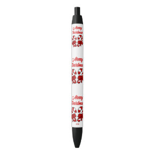 Noir Stylo Sucres de canne de Noël