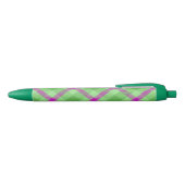 Noir Stylo Tartan Vert Et Rose (Haut)